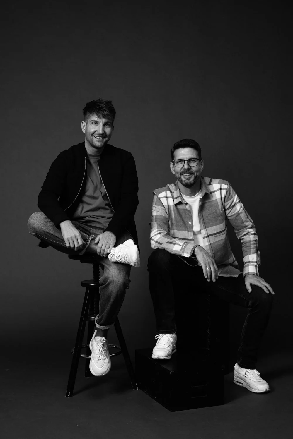 Dominik Otte und René Kiel, Geschäftsführung von Zahntechnik Northeim